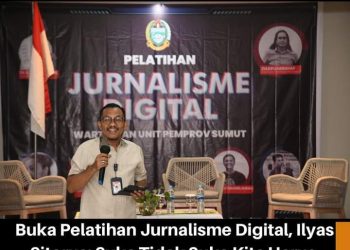 Kominfo Sumut Buka Pelatihan Jurnalisme Digital