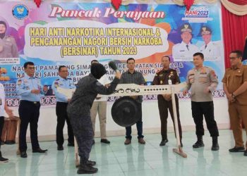 BNN Simalungun Canangkan Nagori Bersinar