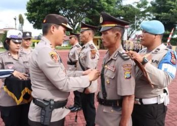 Kasat Samapta dan Kapolsek Bangun Polres Simalungun Dirotasi
