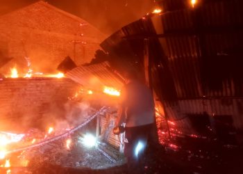 3 Rumah Hangus Terbakar di Serbelawan