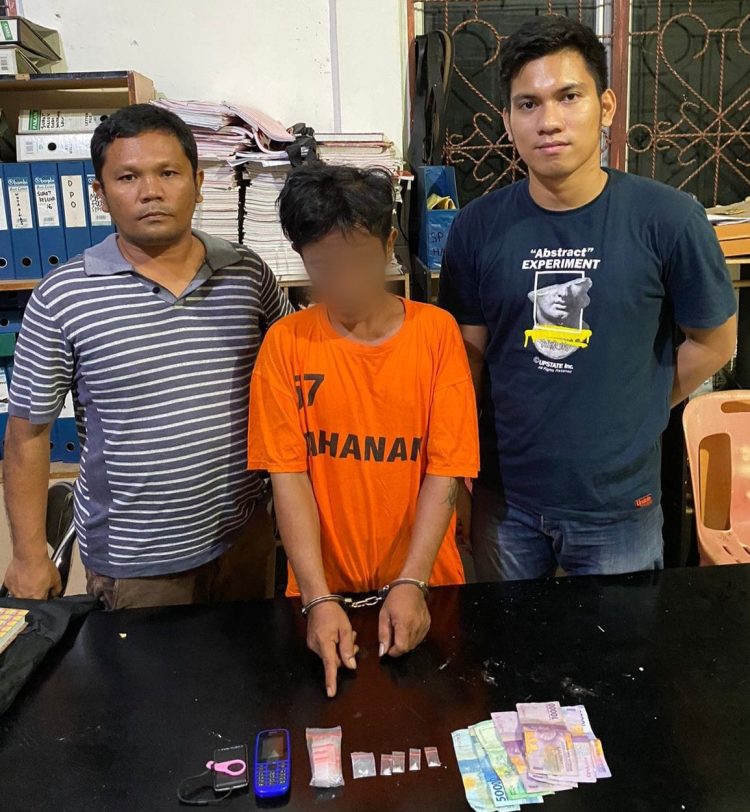 Pengedar Sabu di Bandar Marsilam Dibekuk Sat Narkoba Polres Simalungun