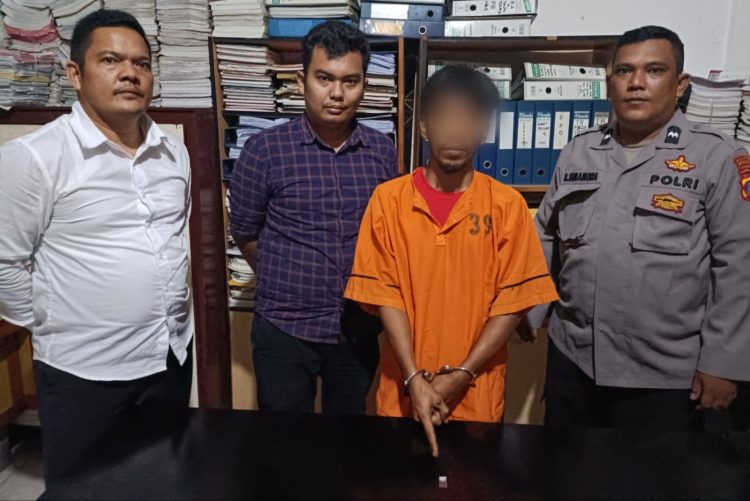 Miliki Sabu, Polsek Raya Kahean Amankan Seorang Pemuda Asal Nagori Panduman