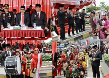 Sambut HUT ke 78 RI Pemkab Madina Gelar Pawai Karnaval