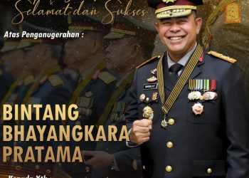 Kapolres Simalungun Beserta Seluruh Personel Ucapkan Selamat Atas Penganugerahan Bintang Bhayangkara Pratama kepada Kapolda Sumut